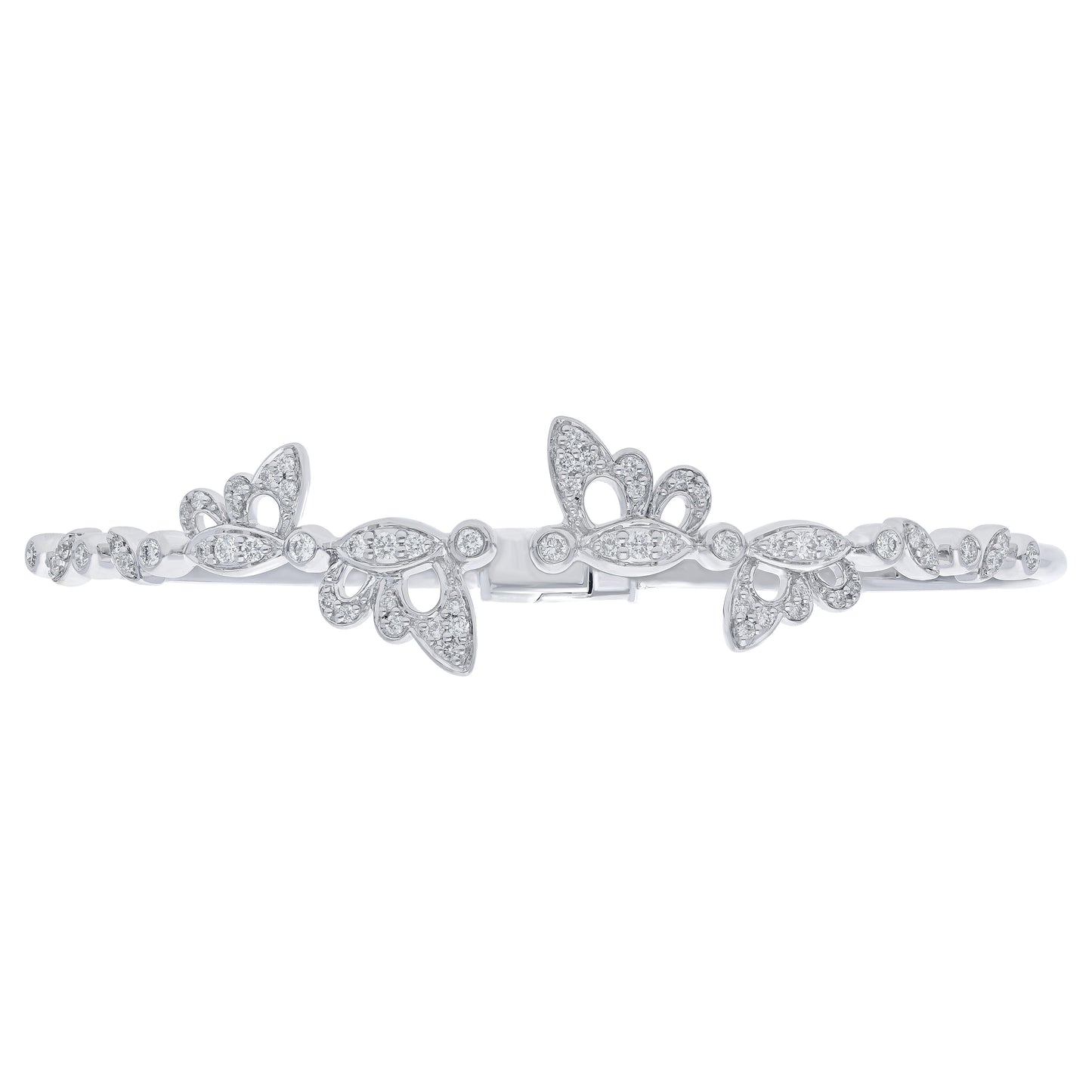 Skyward Bound Butterfly Diamond Bangle