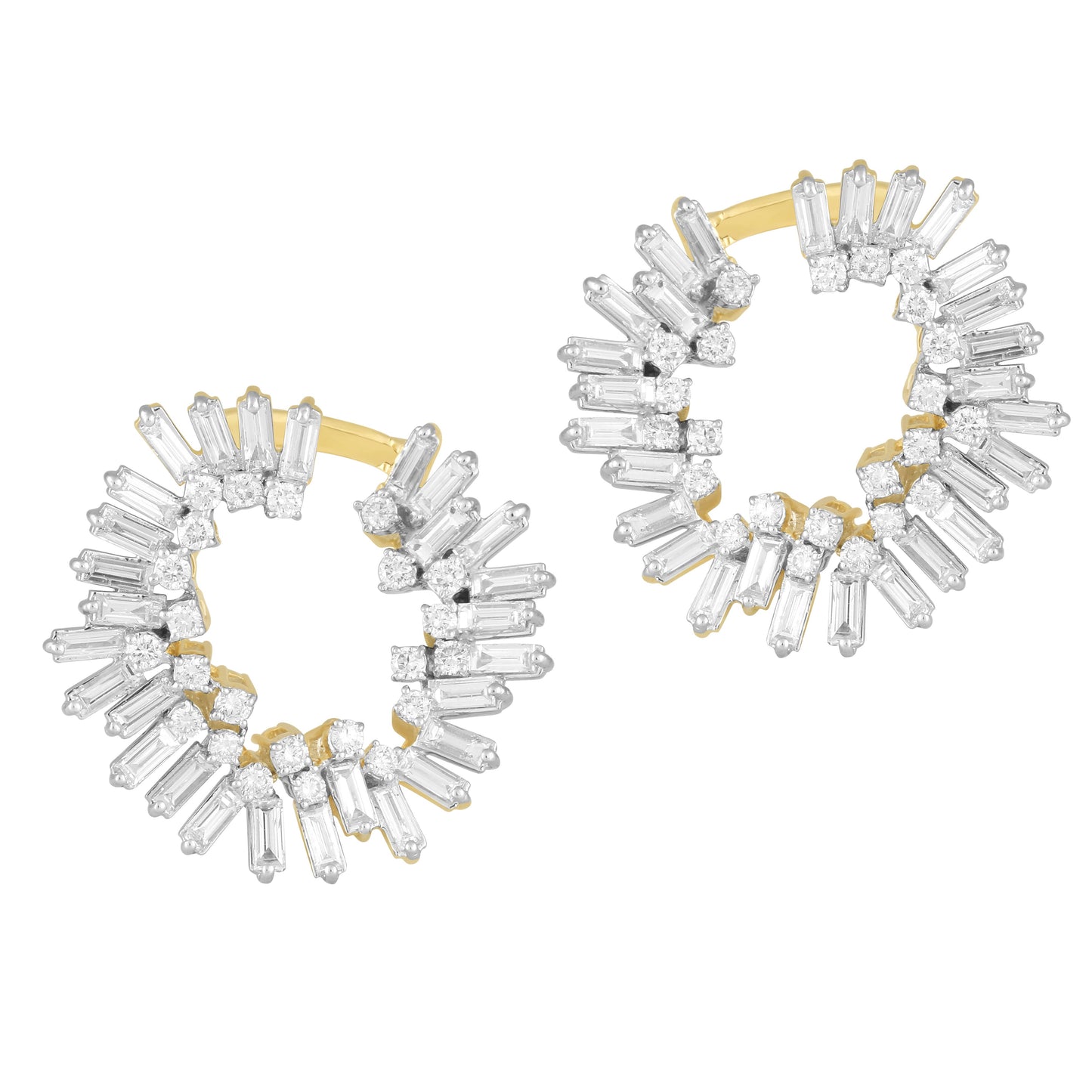 Scatter Waltz Splash Diamond Earrings