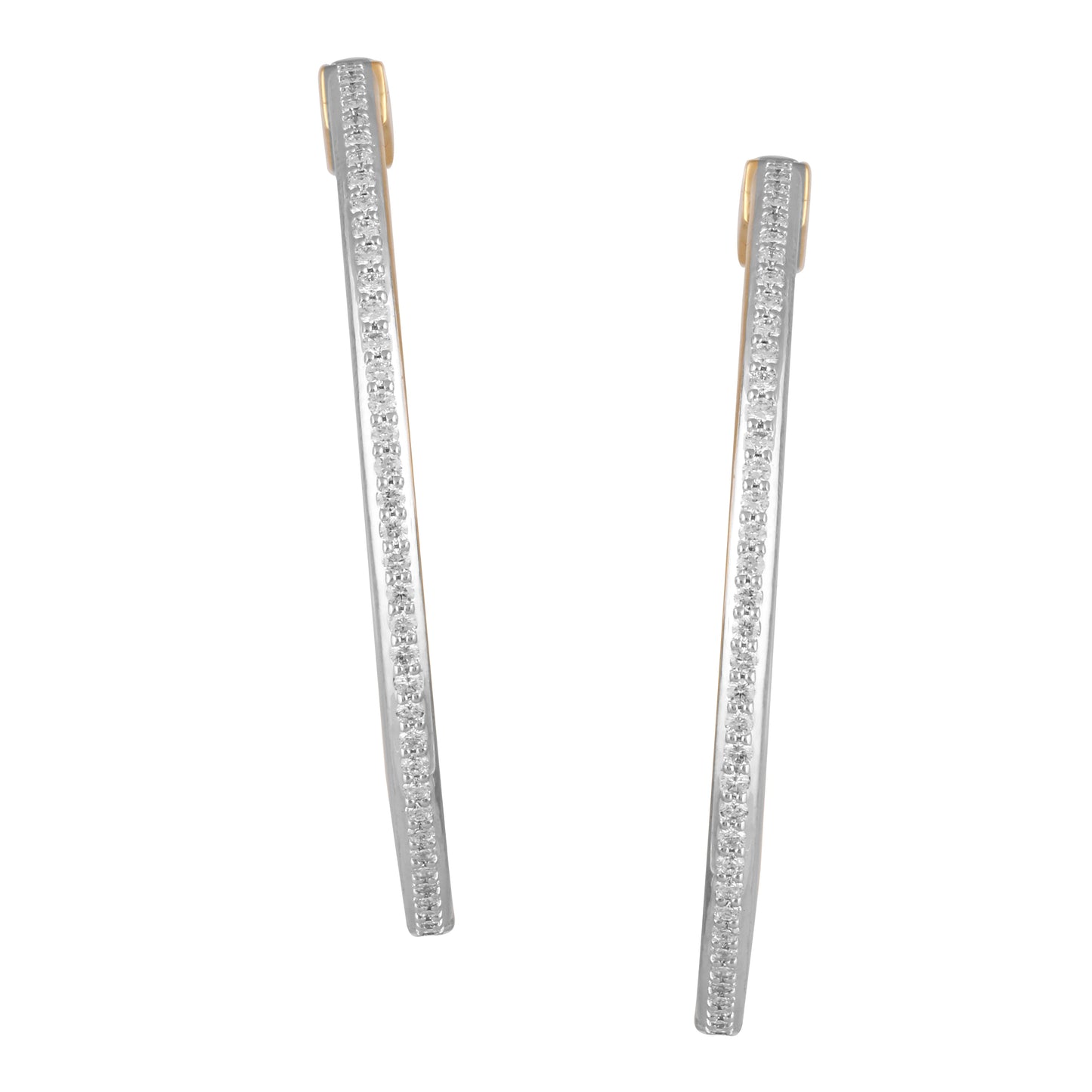 Circled Essential Diamond Earrings