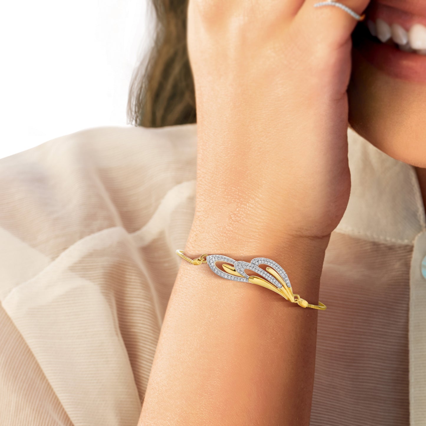 Skyward bound Elida Diamond Bracelet*