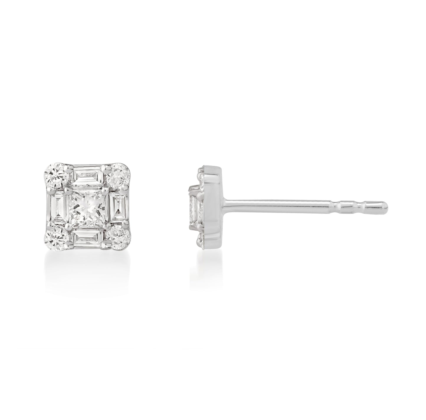 Tau Diamond Earrings
