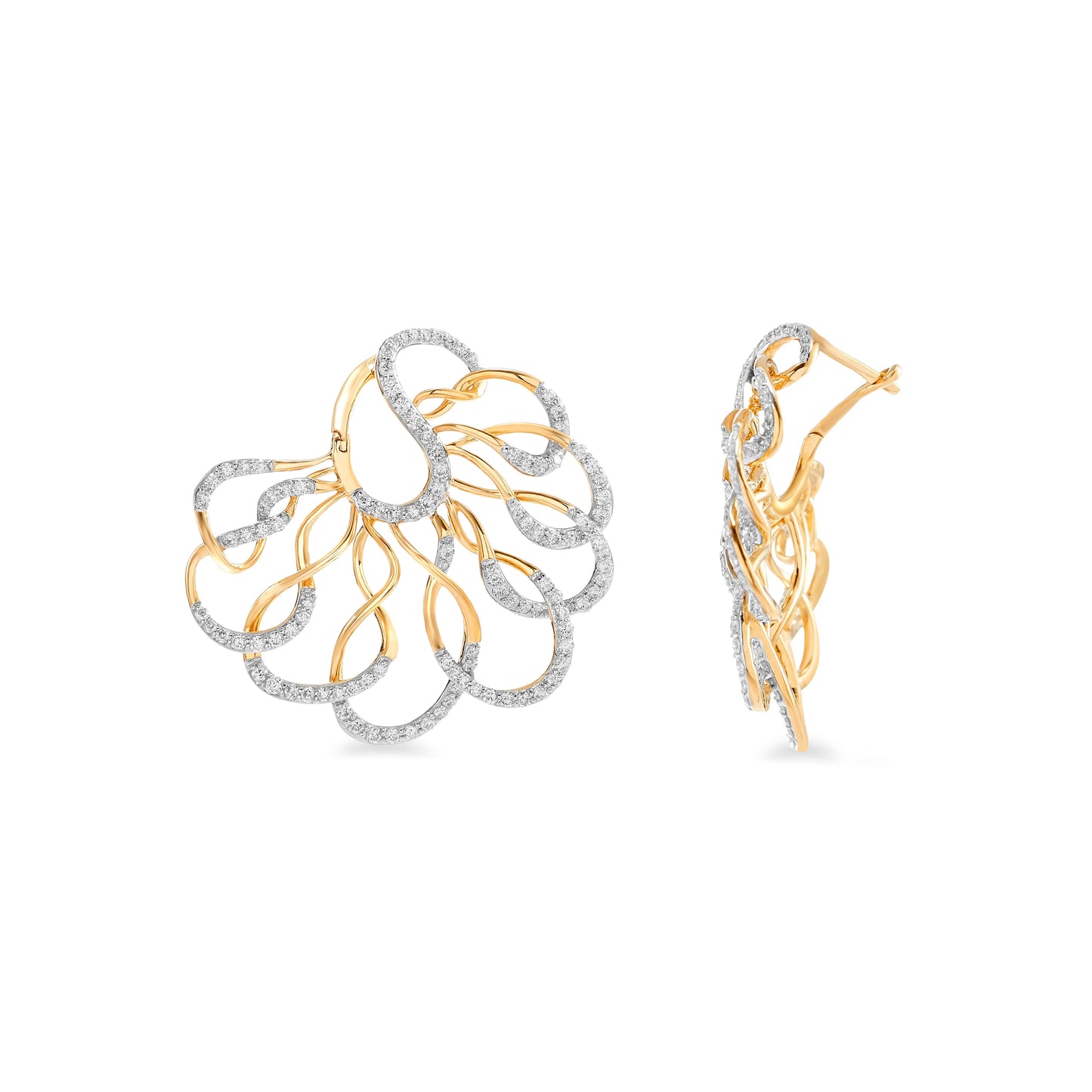 Starring you Phoenix Diamond Earrings*