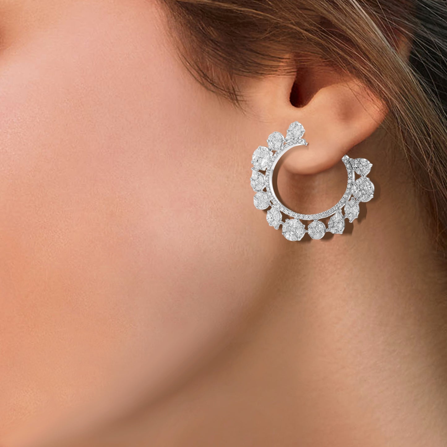 One Azar Diamond Earrings*