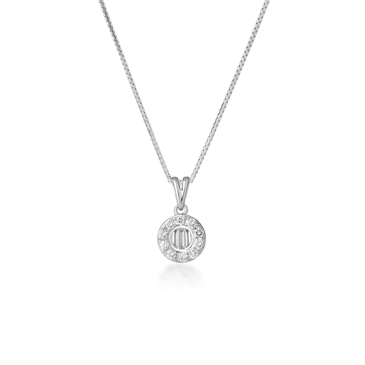 Melange Diamond Pendant