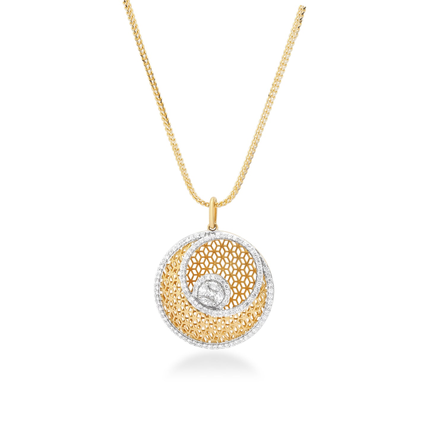 Starring You Crown Diamond Pendant