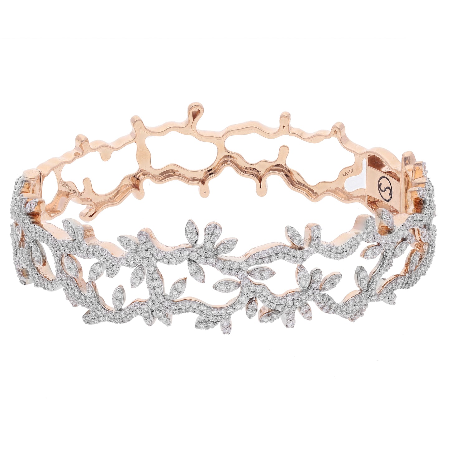 Lady Earth Forest Diamond Bangle