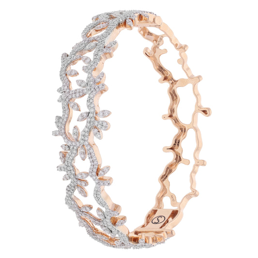 Lady Earth Forest Diamond Bangle