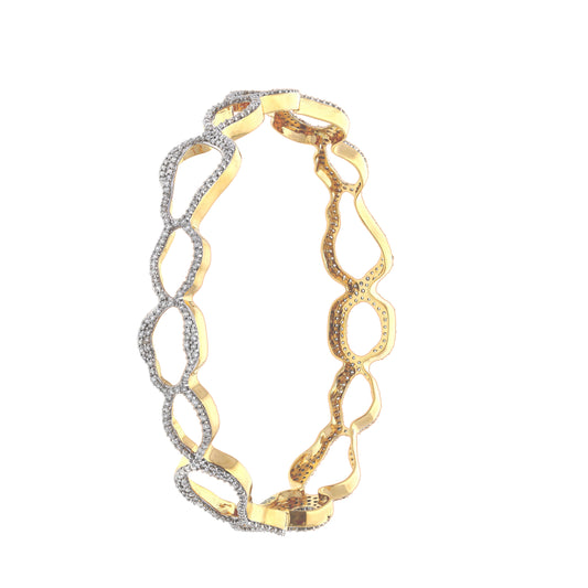 Elements Curvestone Diamond Bangle