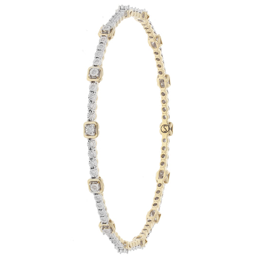 Caree Diamond Bangle