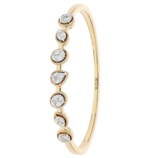 Island Diamond Bangle