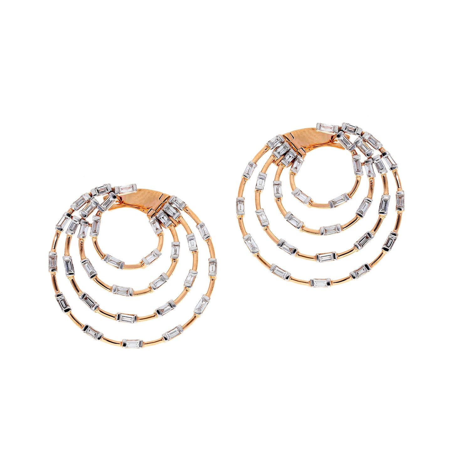 Scatter Waltz Revolve Diamond Earrings