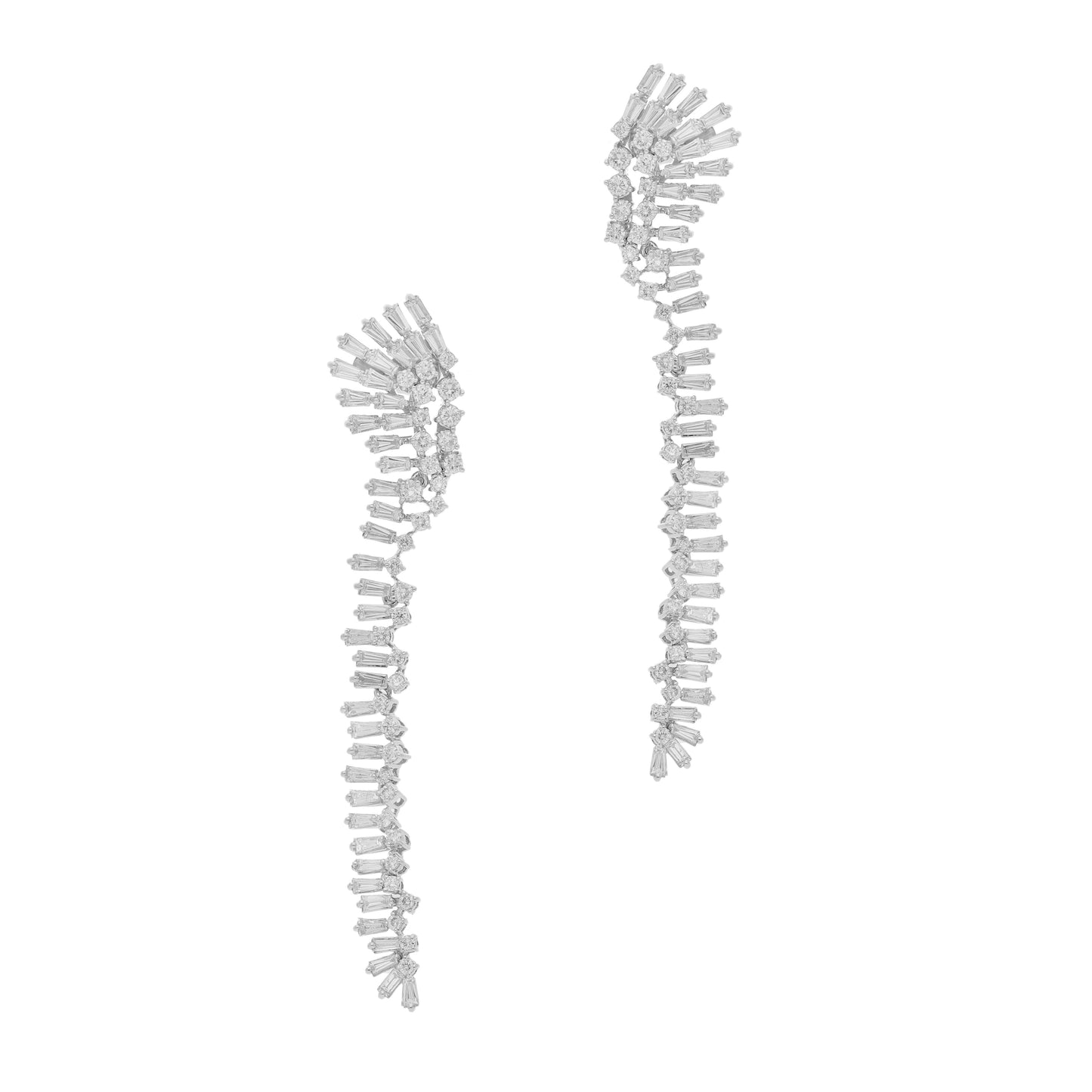 Scatter Waltz Wisp Diamond Earrings