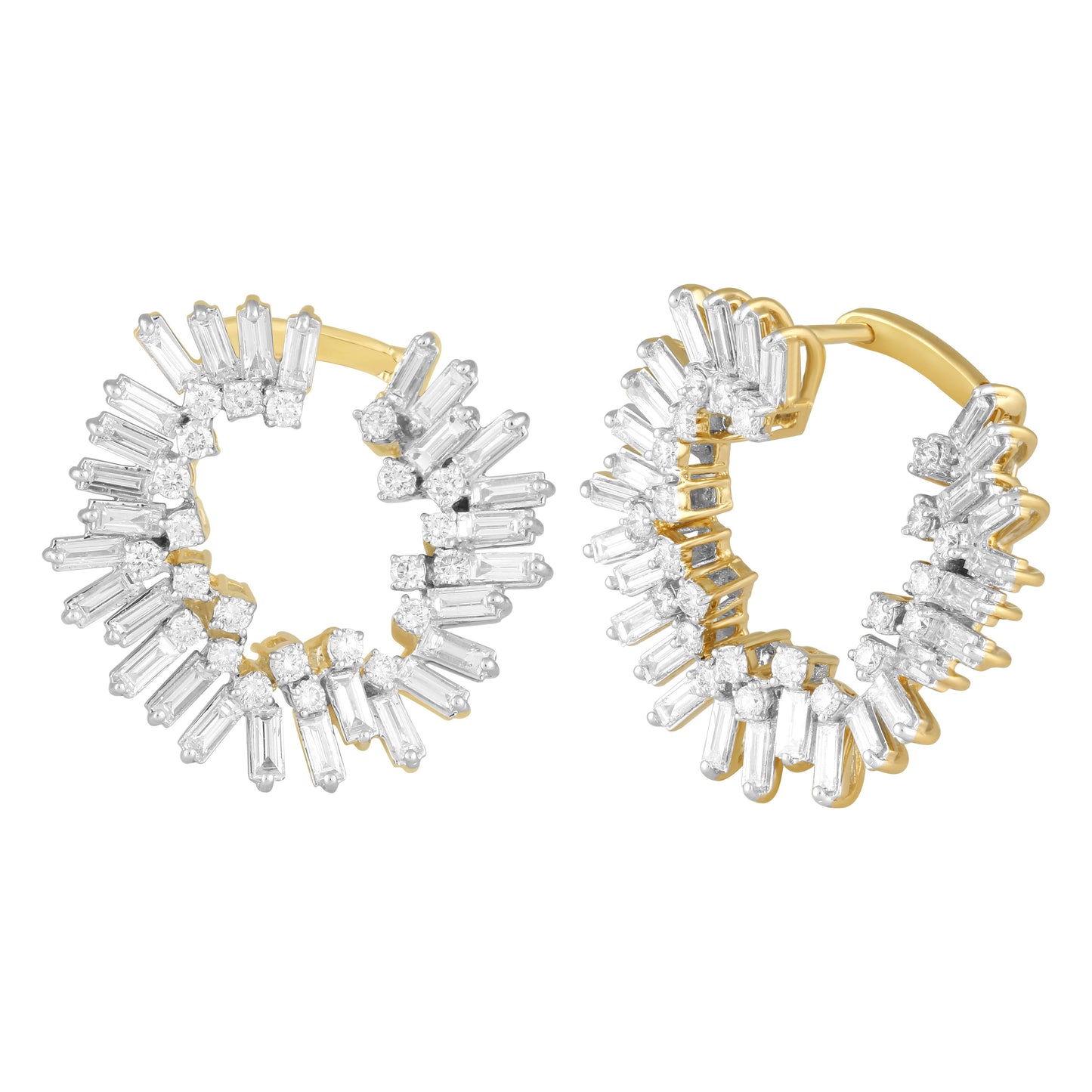 Scatter Waltz Splash Diamond Earrings