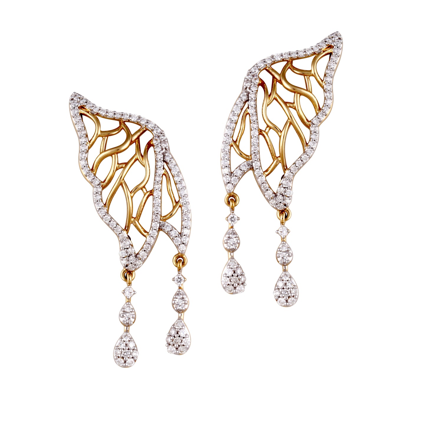 Skyward Bound Lift-Off Diamond Earrings