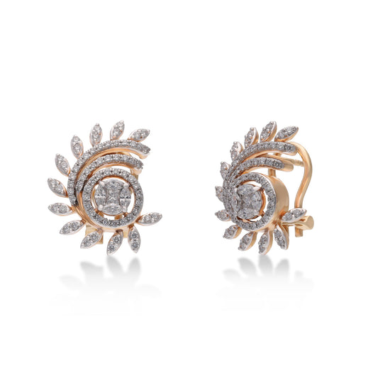 One Solaris Diamond Earrings