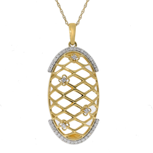 Starring You Emotive Diamond Pendant