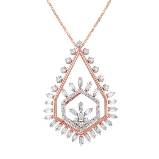 Scatter Waltz Flicker Diamond Pendant
