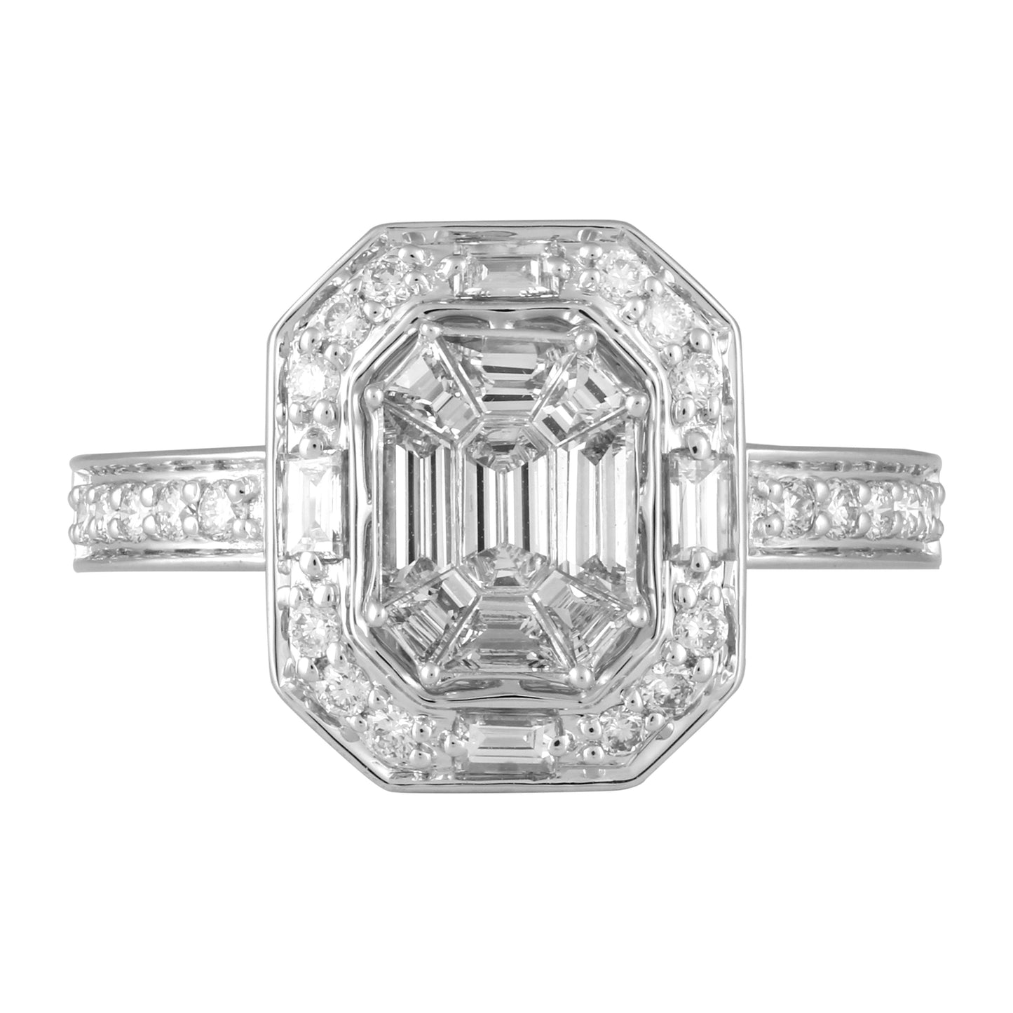 Earths Core Diamond Ring