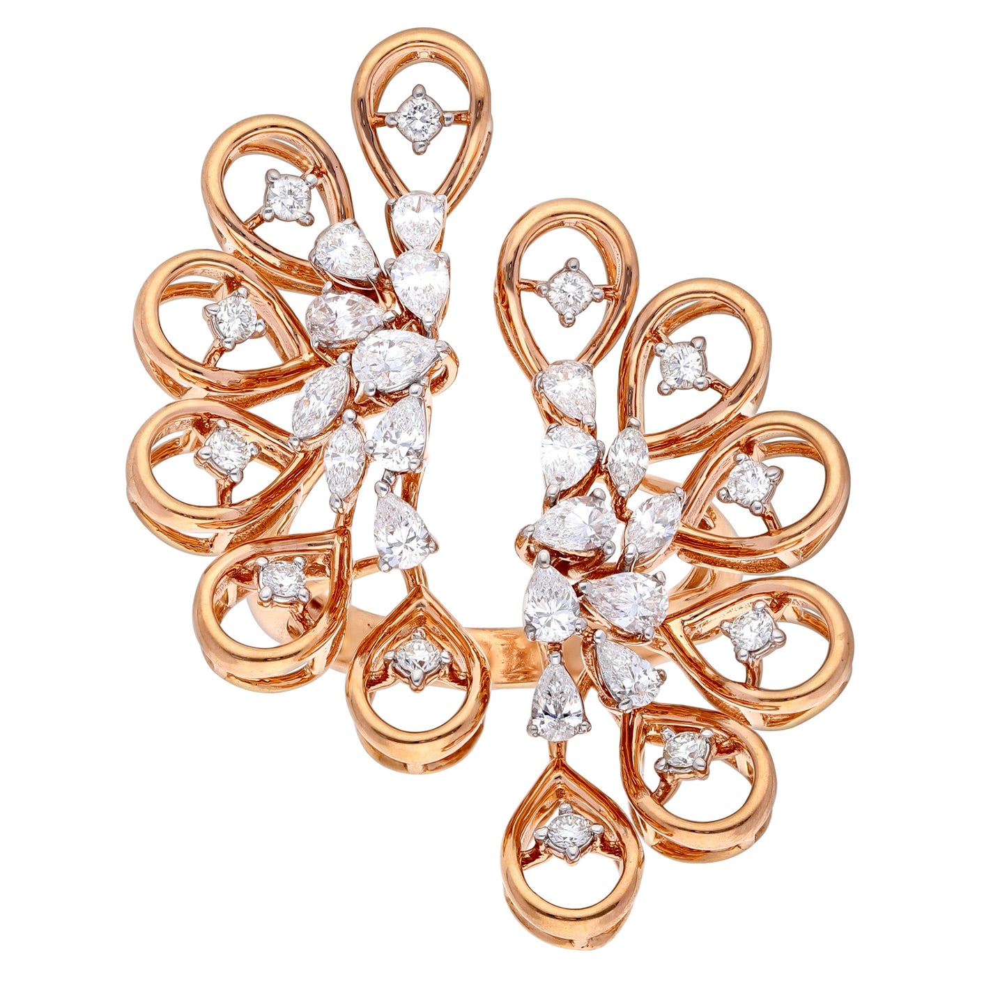 Scatter Waltz Disarray Diamond Ring