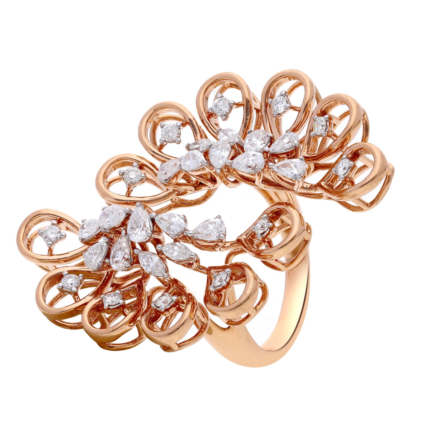 Scatter Waltz Disarray Diamond Ring