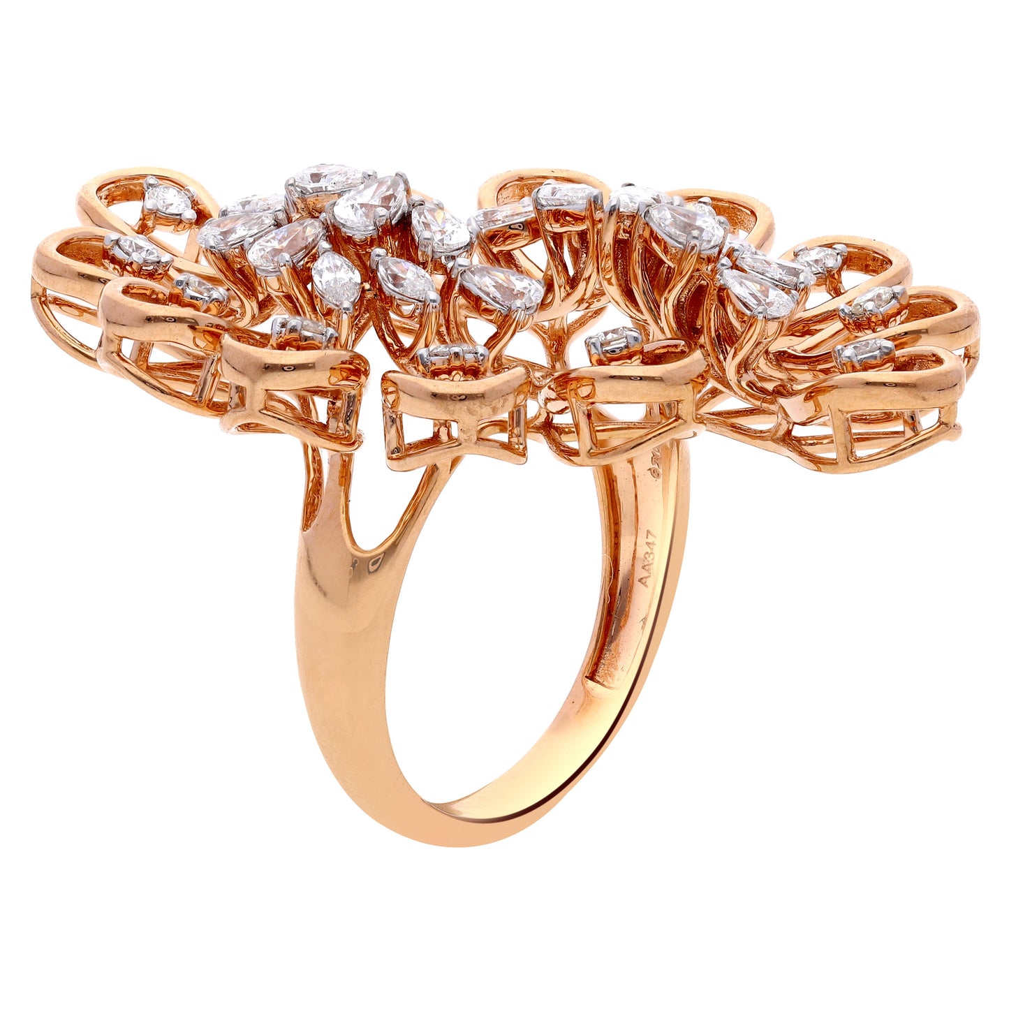 Scatter Waltz Disarray Diamond Ring