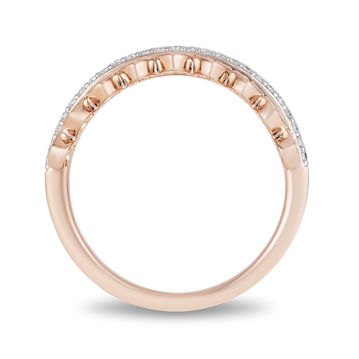 Majestic Princess Tiara Rings with 1/10 cttw Diamonds