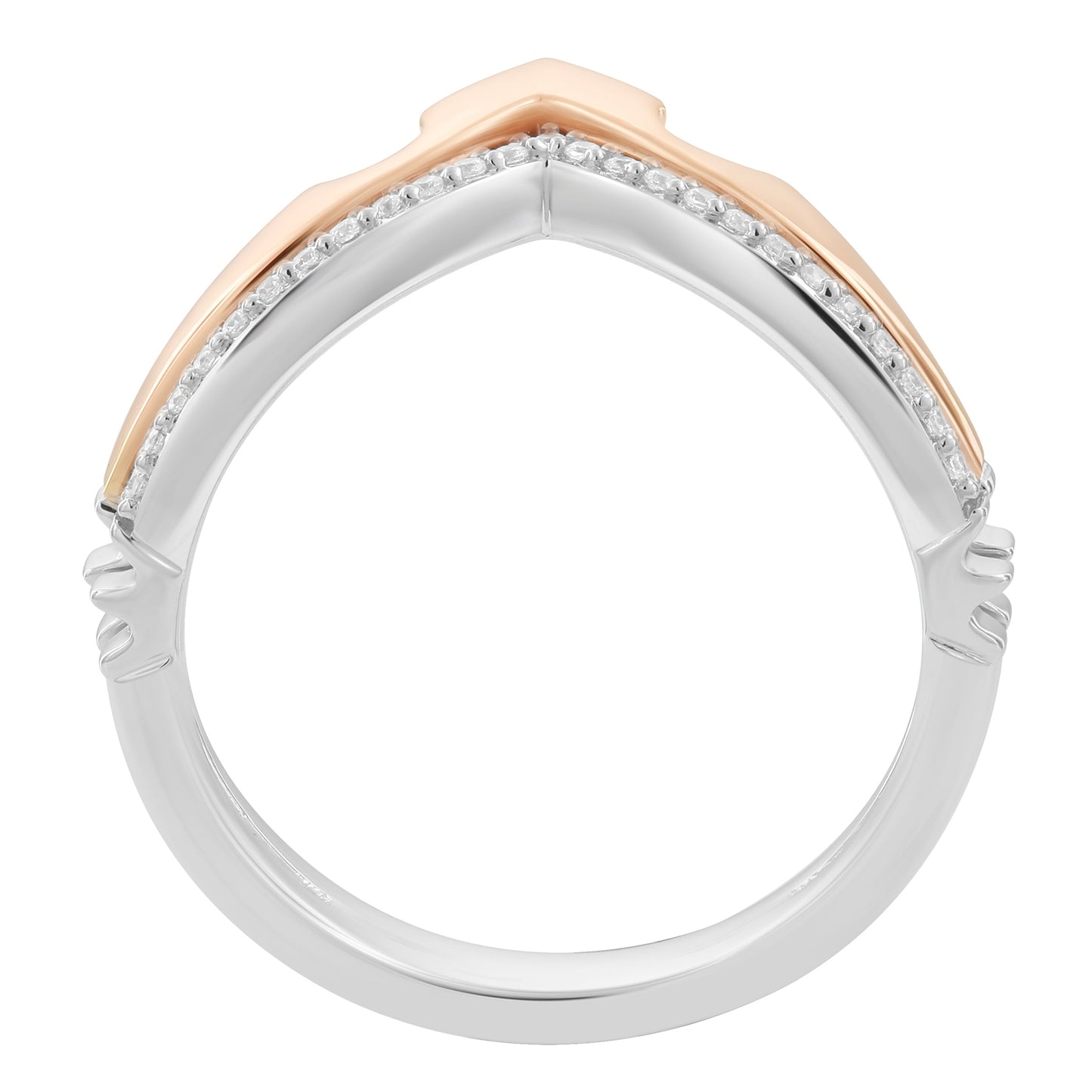 Aurora Tiara Ring with 1/20 cttw Diamonds*