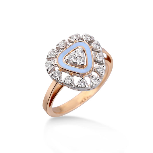 Crowning glory diamond ring