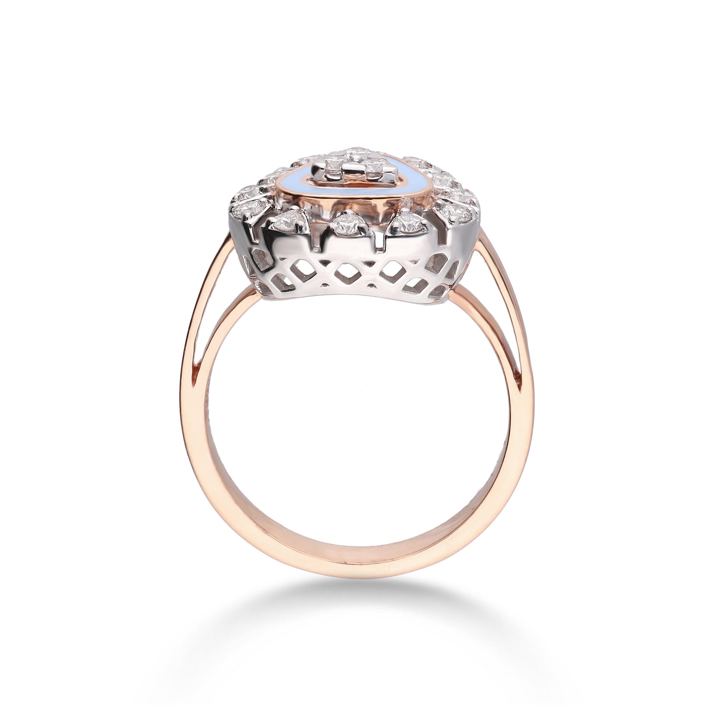 Crowning glory diamond ring