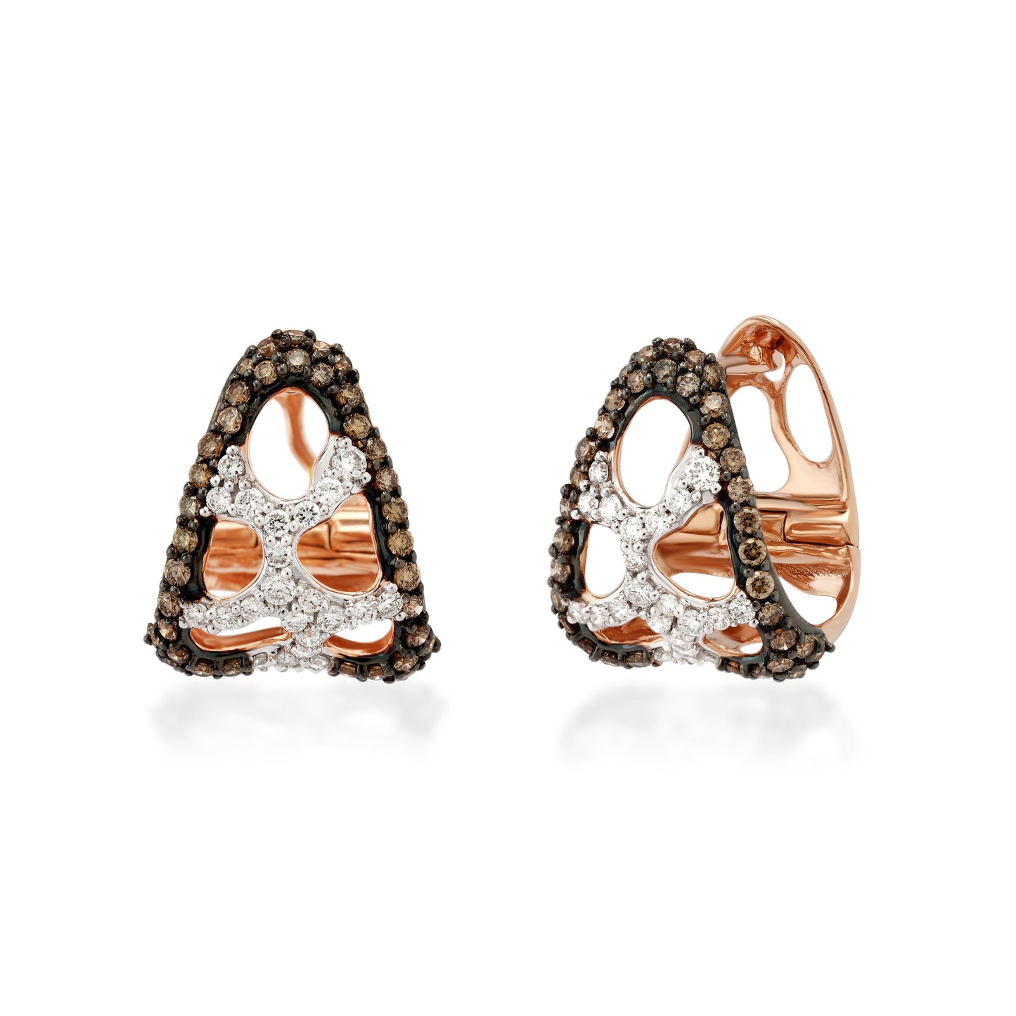 Elements Symmetral Diamond Earrings