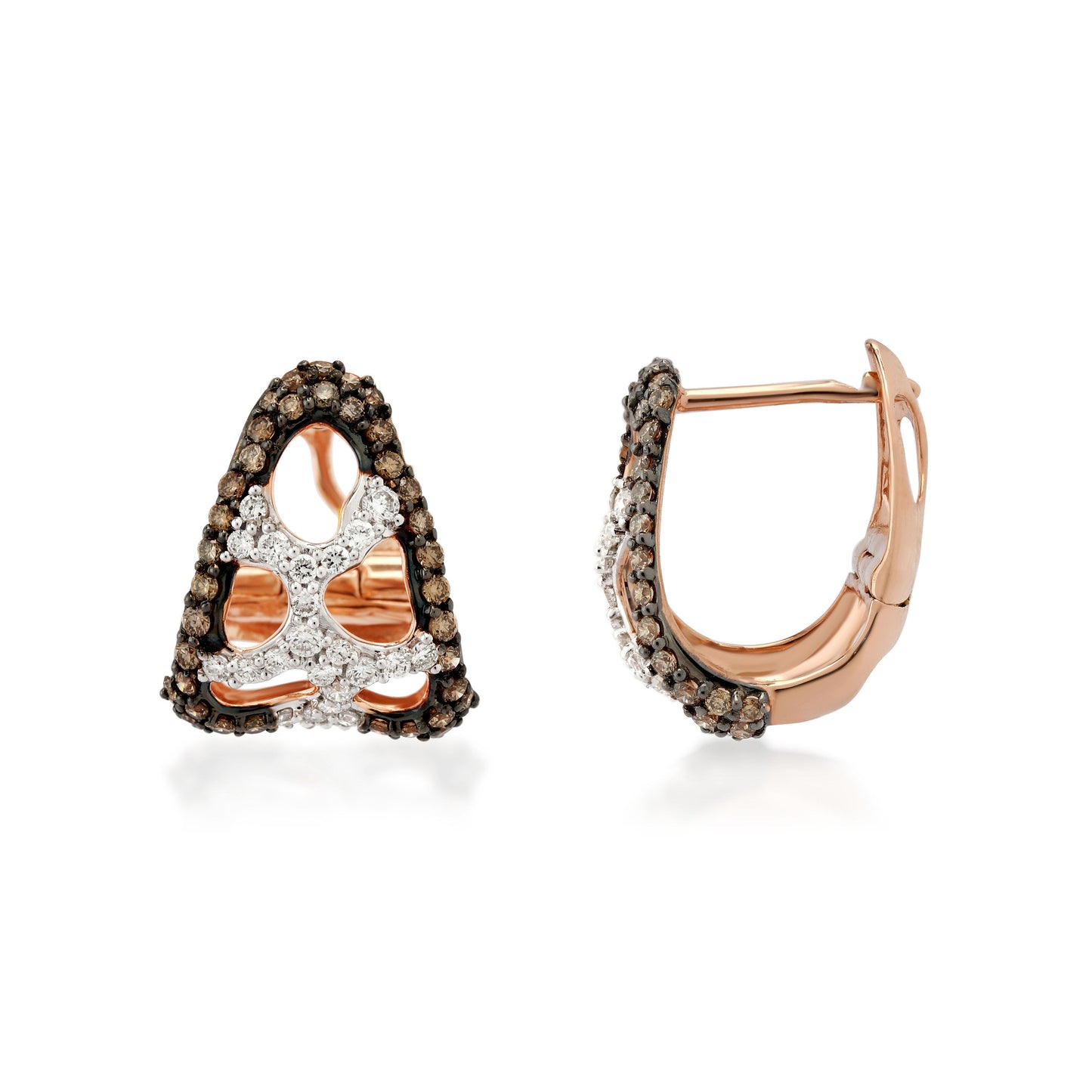 Elements Symmetral Diamond Earrings