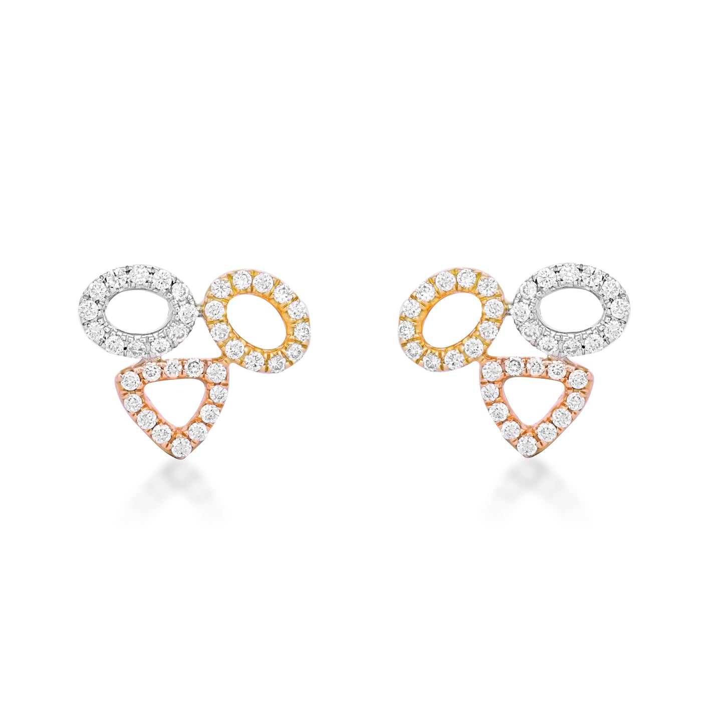 Elements Pebbles Diamond Earrings