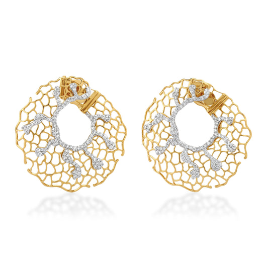 Starring You Halo Diamond Earrings