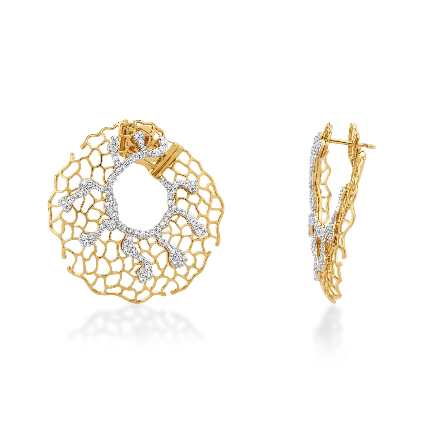 Starring You Halo Diamond Earrings