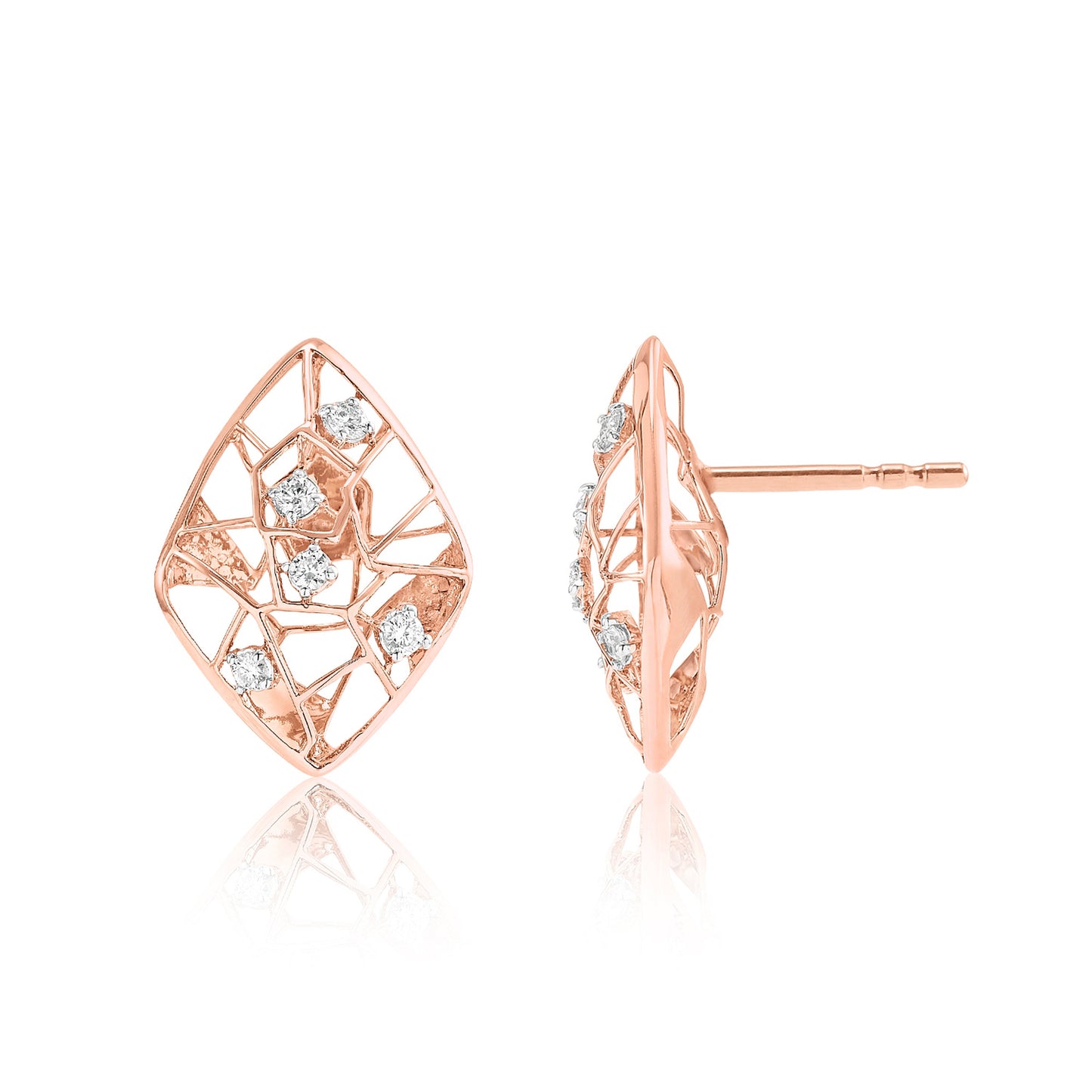 Starring you Aroa Diamond Earrings*