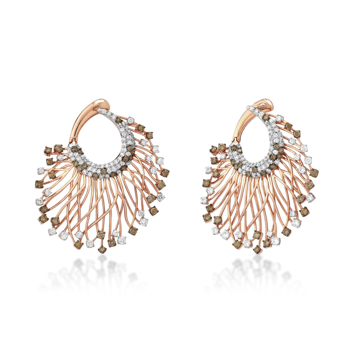 Starring You Fanfare Diamond Earrings