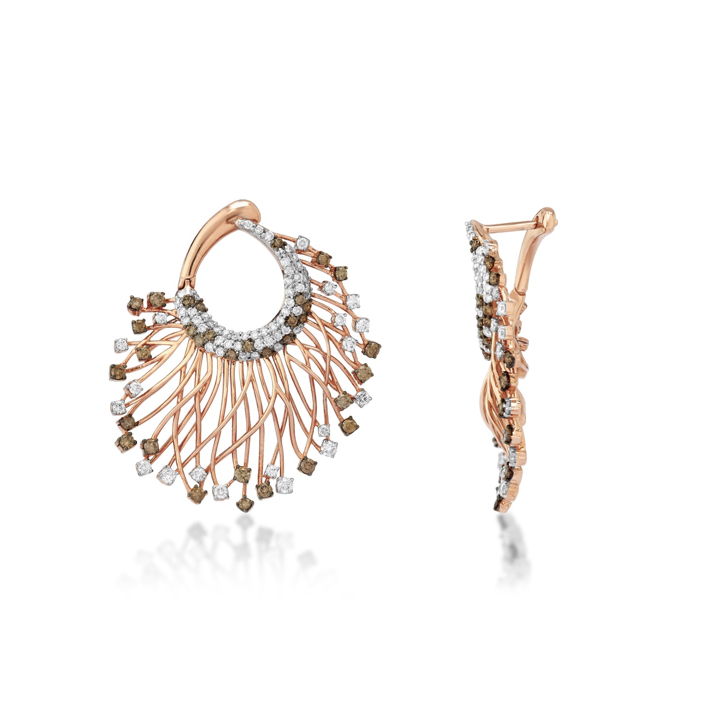 Starring You Fanfare Diamond Earrings