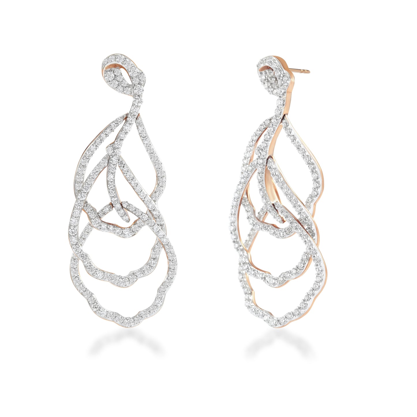 Lady Earth Aquila Diamond Earrings*