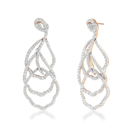 Lady Earth Aquila Diamond Earrings*