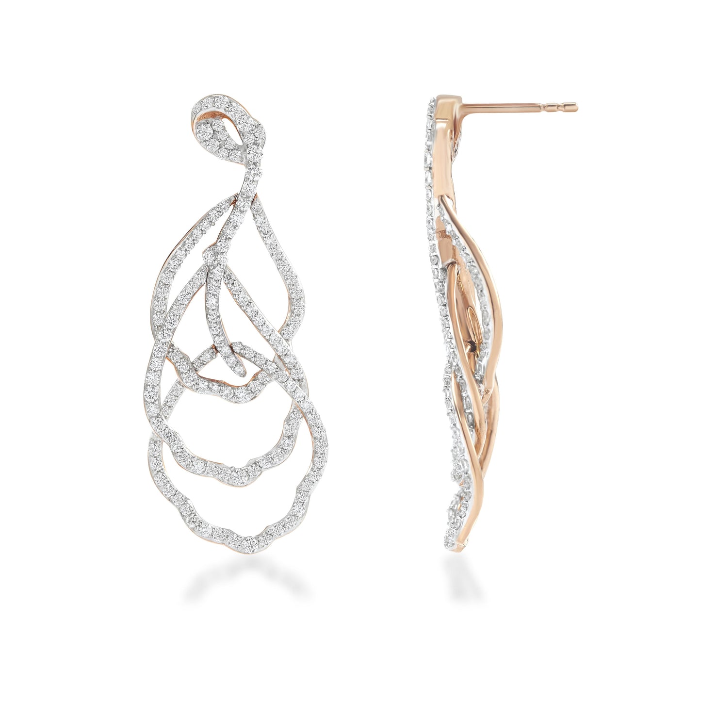 Lady Earth Aquila Diamond Earrings*