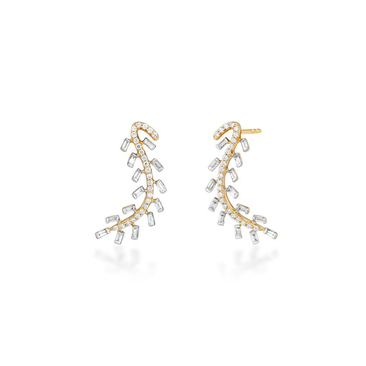 Scatter Waltz Convoy Diamond Earrings
