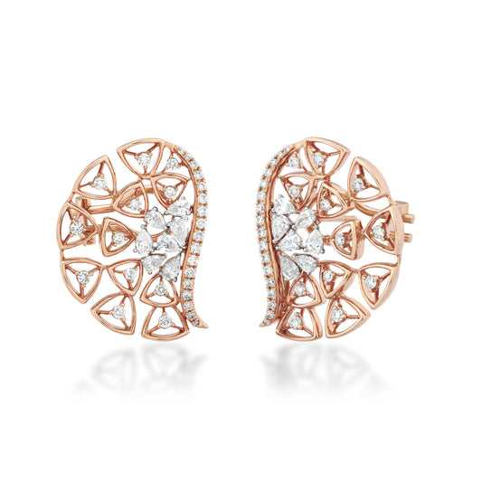 Scatter Waltz Echo Diamond Earrings