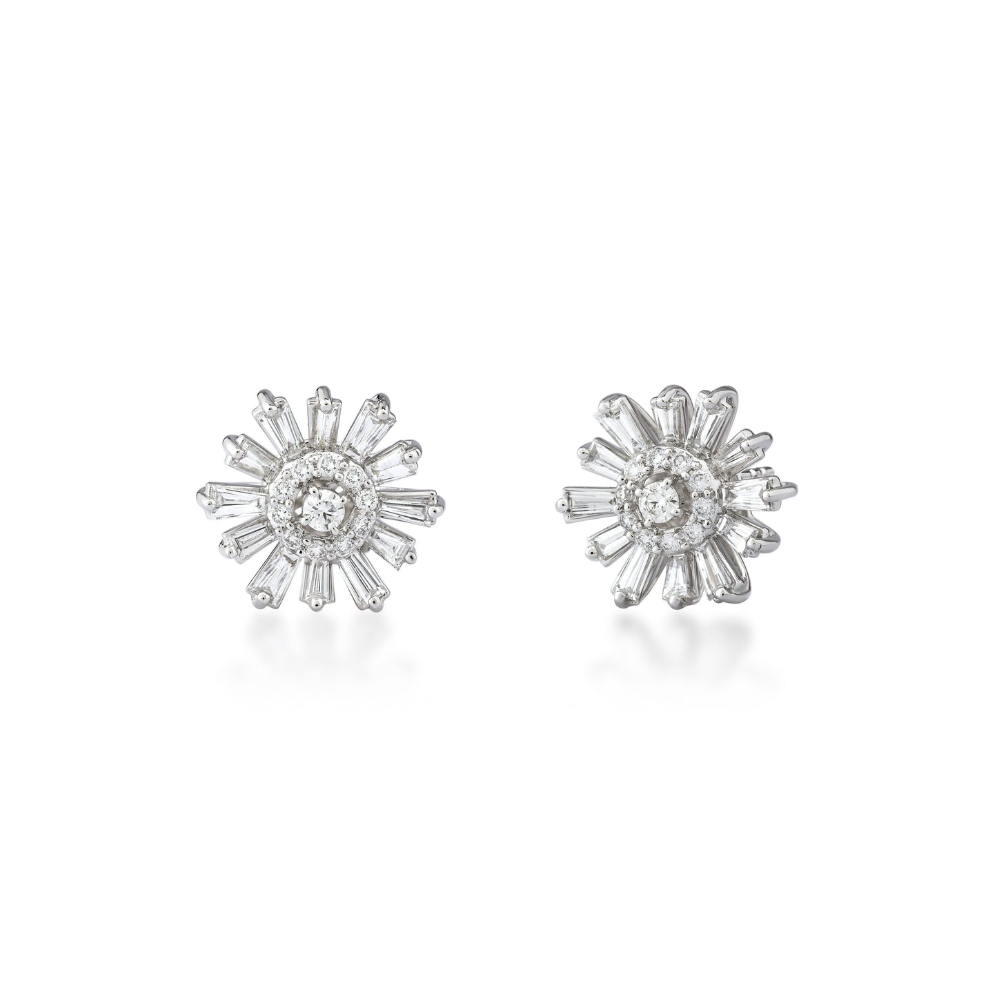 Scatter Waltz Sunray Diamond Earrings