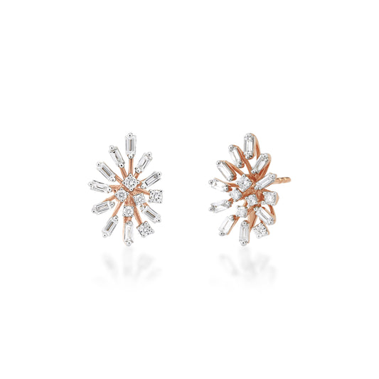 Scatter Waltz Starry Diamond Earrings