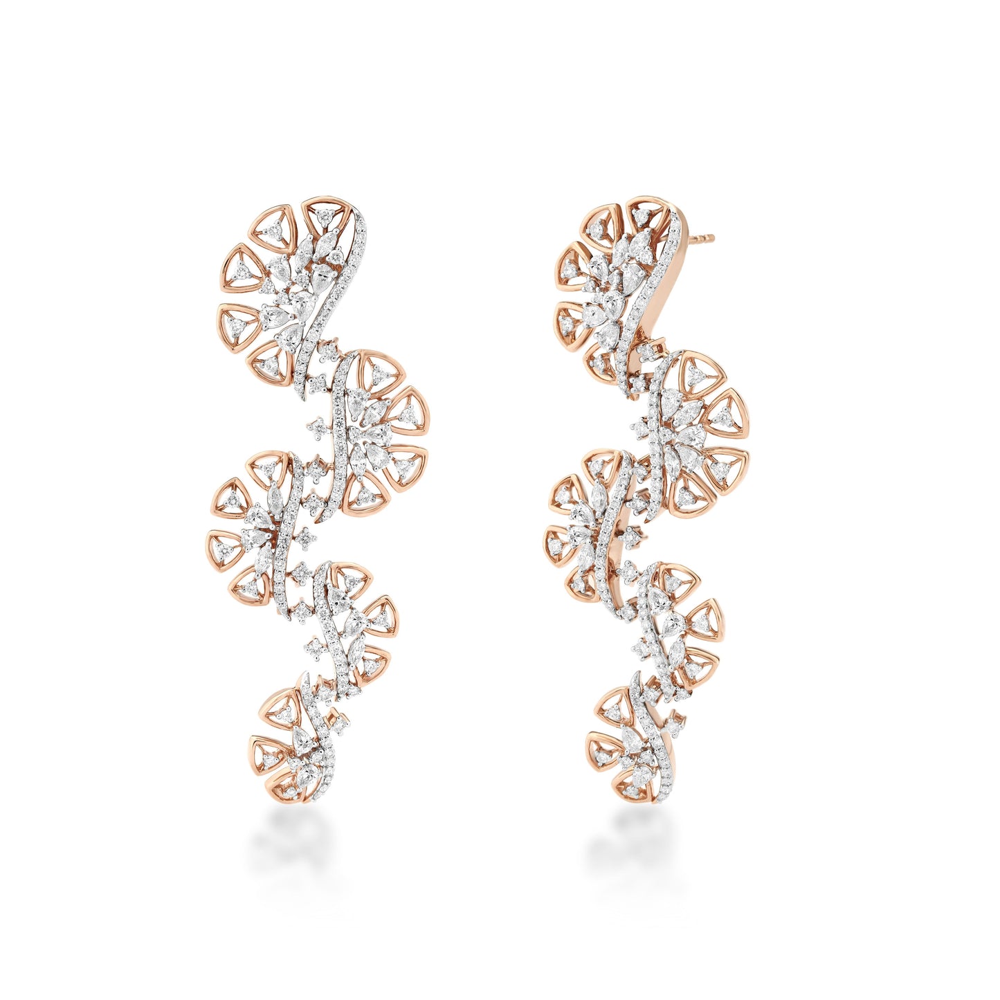 Scatter Waltz Disarray Diamond Earrings