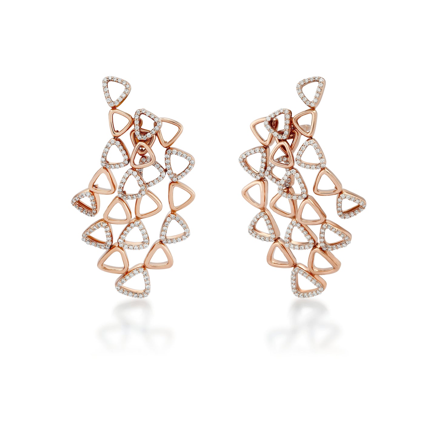 Elements Organic Diamond Earrings