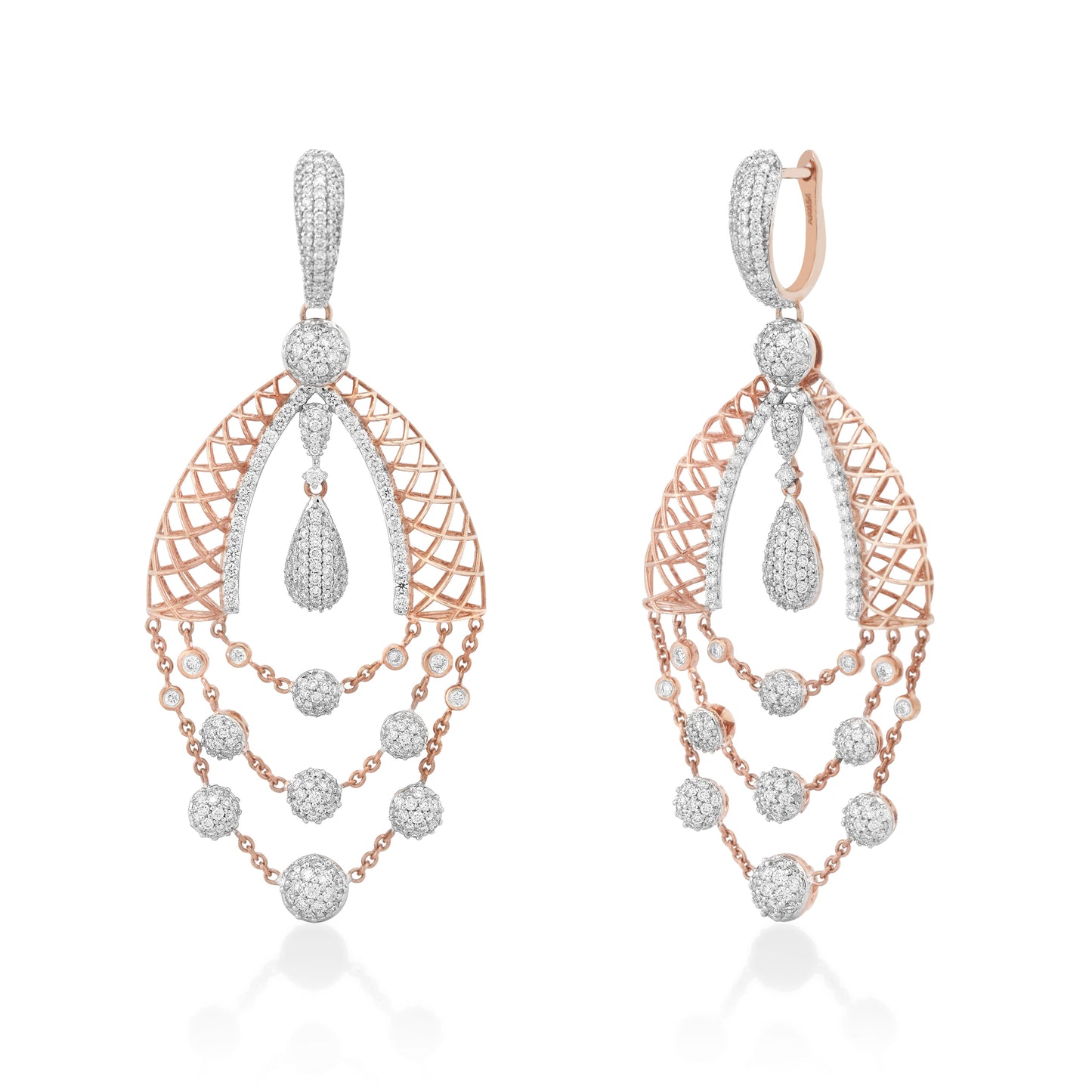 Starring You Bellhoop Diamond Earrings