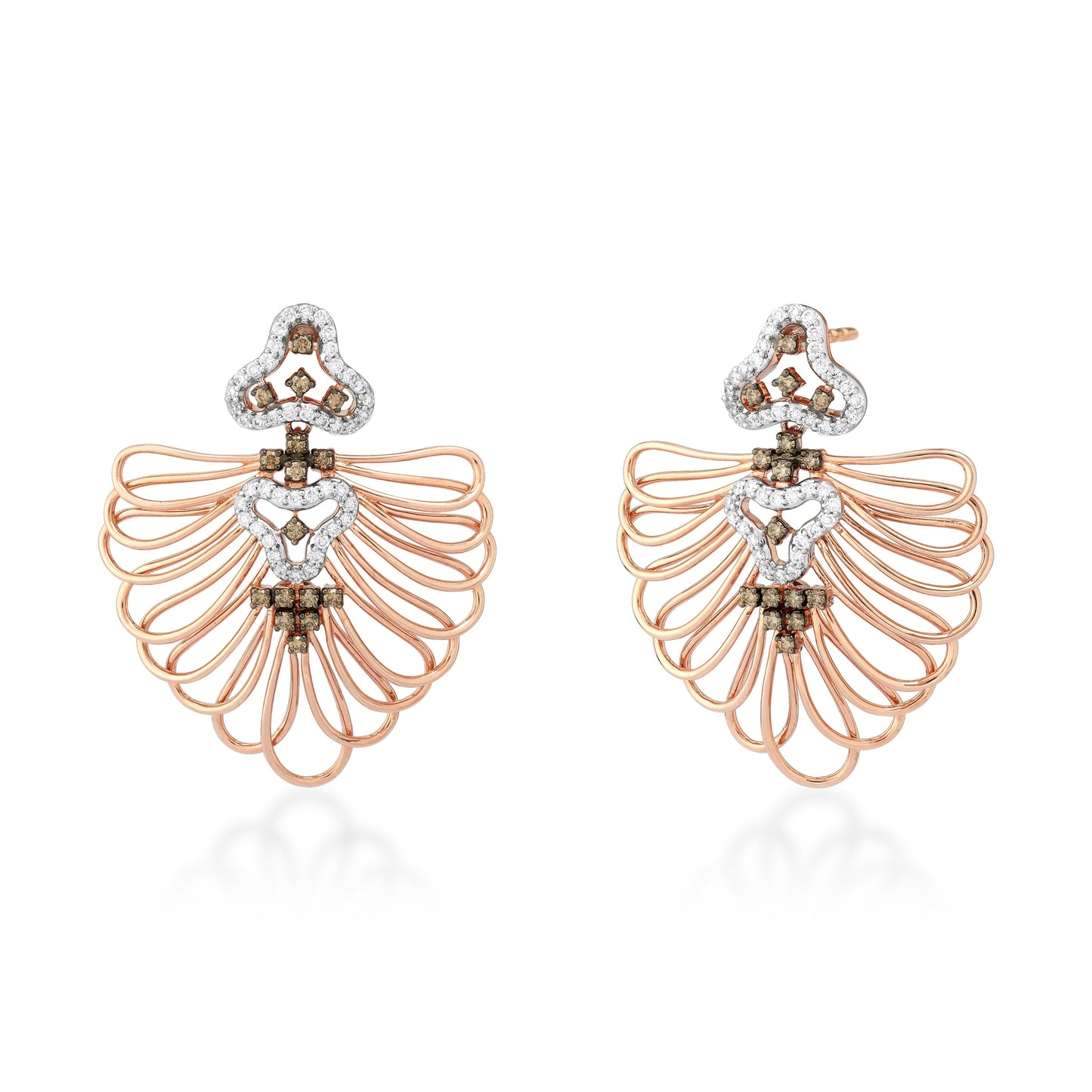 Starring You Twined Diamond Earrings