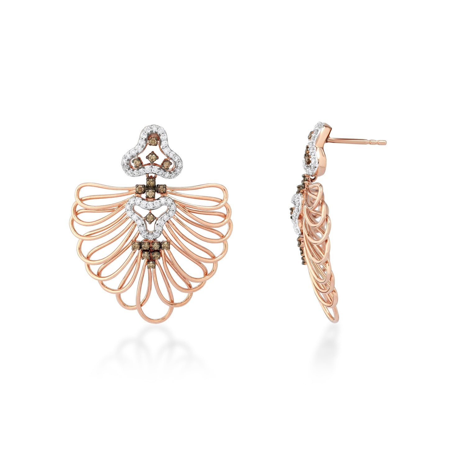 Starring You Twined Diamond Earrings