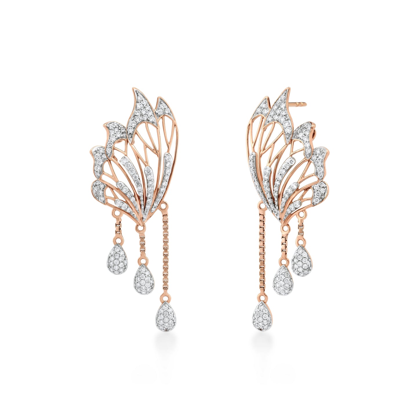 Skyward Bound Bouyant Diamond Earrings